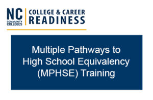 Multiple Pathways to High School Equivalency Training video